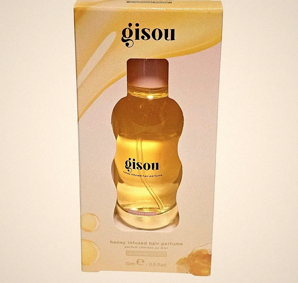 Gisou Honey Infused Hair Perfume Wildflower Honey 0.5 fl oz / 15 ml NIB 🍯